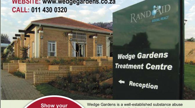 Wedge Gardens: Committed to fighting substance abuse