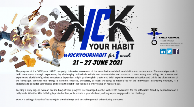 #SANCAKICKYOURHABIT CHALLENGE